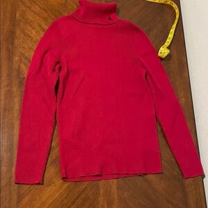 Ralph Lauren Vibrant Red Turtleneck Sweater